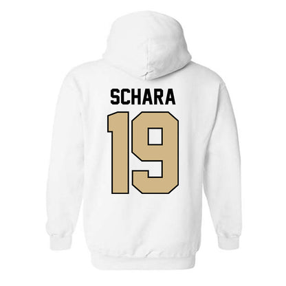 Purdue - NCAA Women's Volleyball : Elle Schara - Classic Shersey Hooded Sweatshirt-1