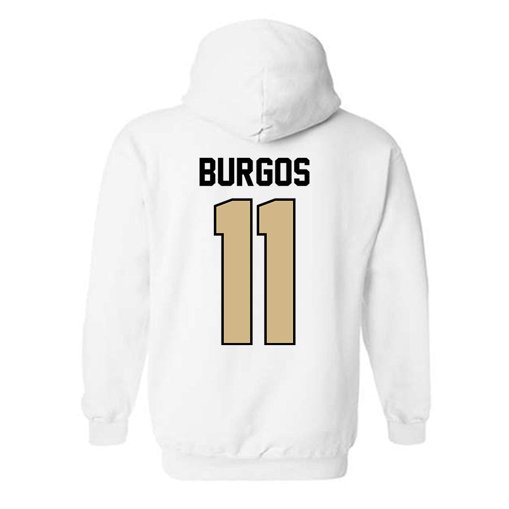 Purdue - NCAA Football : Keyshawn Burgos - Classic Shersey Hooded Sweatshirt-1