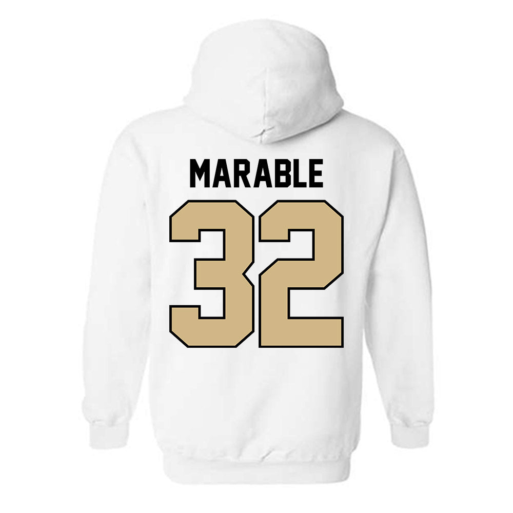 Purdue - NCAA Football : D'Mon Marable - Classic Shersey Hooded Sweatshirt-1