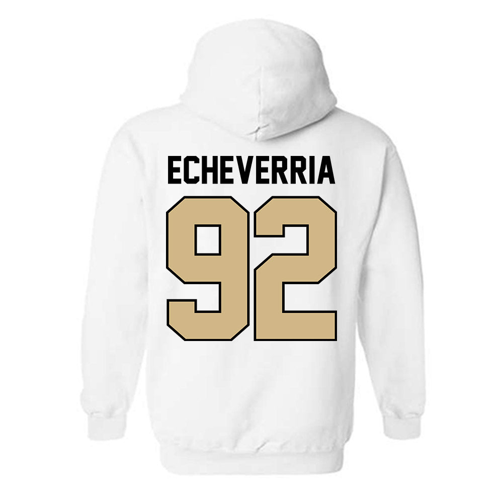 Purdue - NCAA Football : Jacobo Echeverria - Classic Shersey Hooded Sweatshirt-1