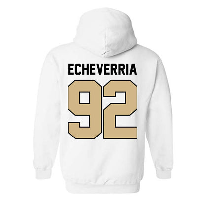 Purdue - NCAA Football : Jacobo Echeverria - Classic Shersey Hooded Sweatshirt-1