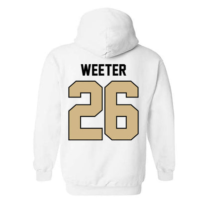 Purdue - NCAA Football : Jack Weeter - Classic Shersey Hooded Sweatshirt-1