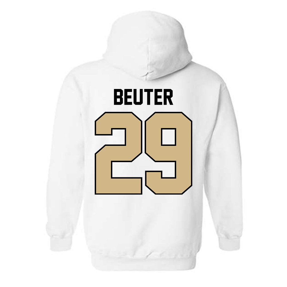 Purdue - NCAA Baseball : Gavin Beuter - Classic Shersey Hooded Sweatshirt-1