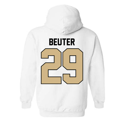 Purdue - NCAA Baseball : Gavin Beuter - Classic Shersey Hooded Sweatshirt-1