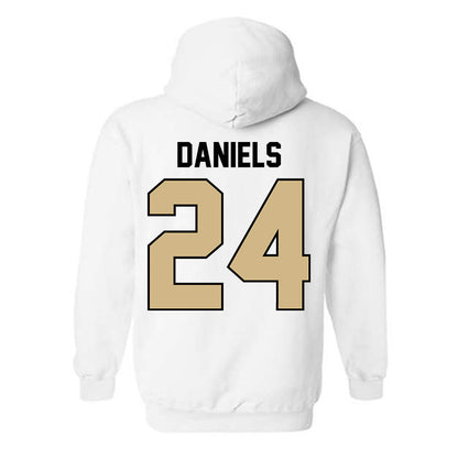 Purdue - NCAA Football : Raderrion Daniels - Classic Shersey Hooded Sweatshirt-2