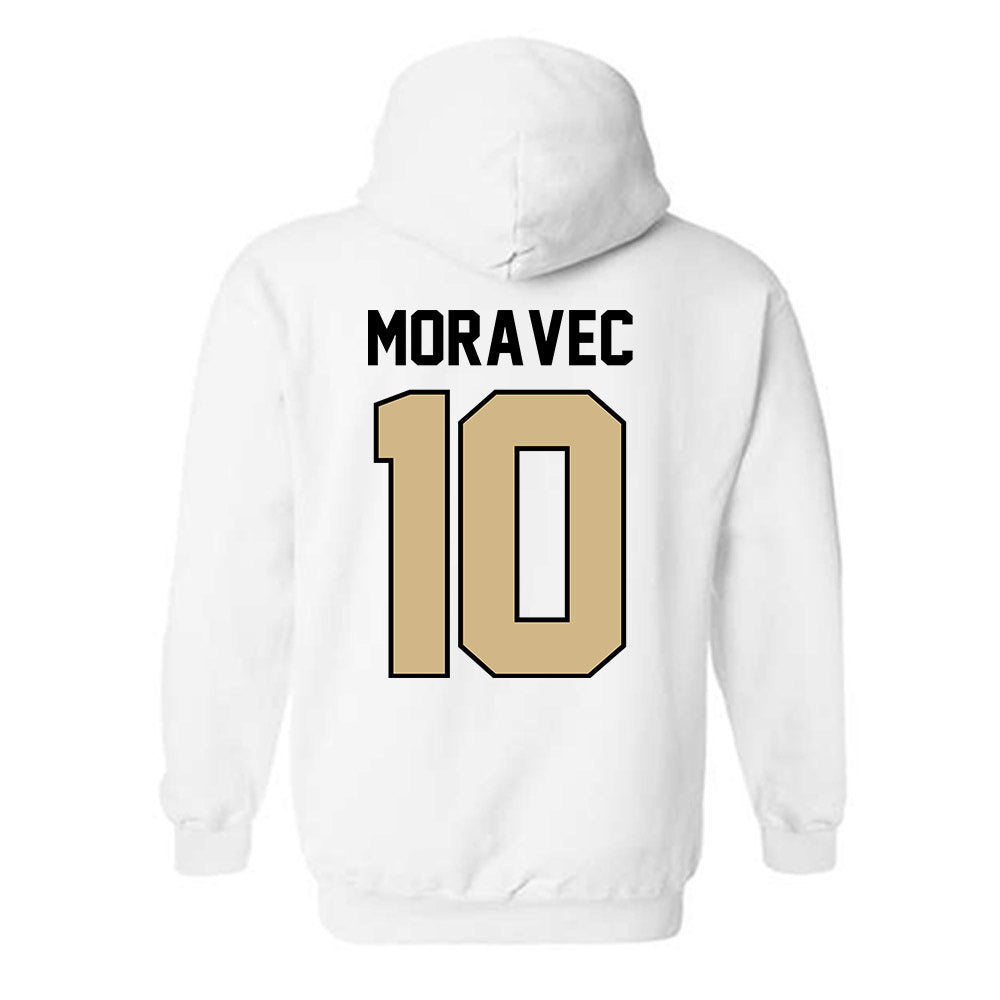 Purdue - NCAA Women's Volleyball : Nataly Moravec - Classic Shersey Hooded Sweatshirt-1