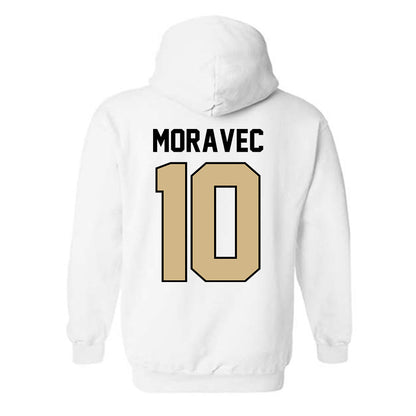 Purdue - NCAA Women's Volleyball : Nataly Moravec - Classic Shersey Hooded Sweatshirt-1