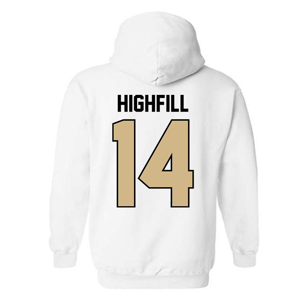 Purdue - NCAA Baseball : Ross Highfill - Classic Shersey Hooded Sweatshirt-1