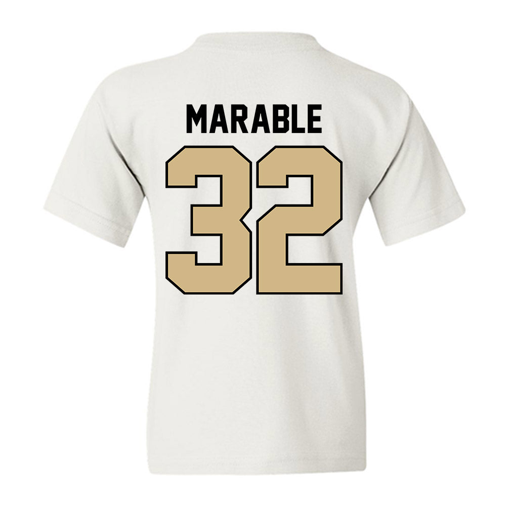 Purdue - NCAA Football : D'Mon Marable - Classic Shersey Youth T-Shirt-1
