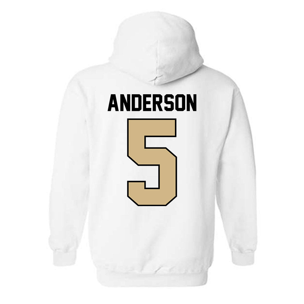Purdue - NCAA Women's Volleyball : Taylor Anderson - Classic Shersey Hooded Sweatshirt-1