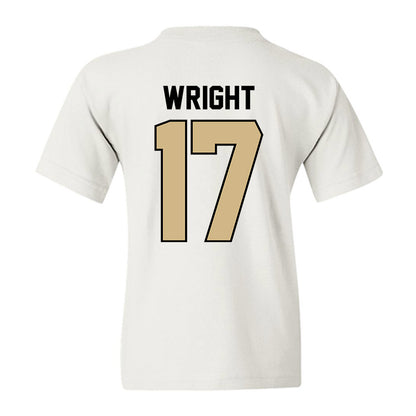 Purdue - NCAA Football : Traveon Wright - Classic Shersey Youth T-Shirt-1