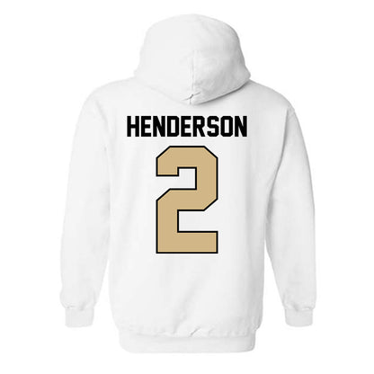 Purdue - NCAA Women's Basketball : Taylor Henderson - Classic Shersey Hooded Sweatshirt-1