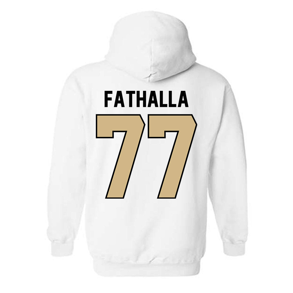 Purdue - NCAA Men's Tennis : Nour Fathalla - Classic Shersey Hooded Sweatshirt-1