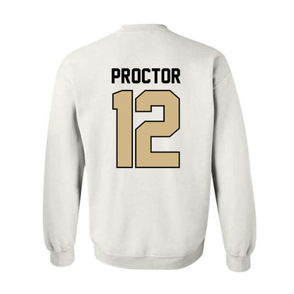 Purdue - NCAA Women's Basketball : Aysia Proctor - Classic Shersey Crewneck Sweatshirt-2