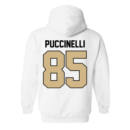 Purdue - NCAA Football : Luca Puccinelli - Classic Shersey Hooded Sweatshirt-1