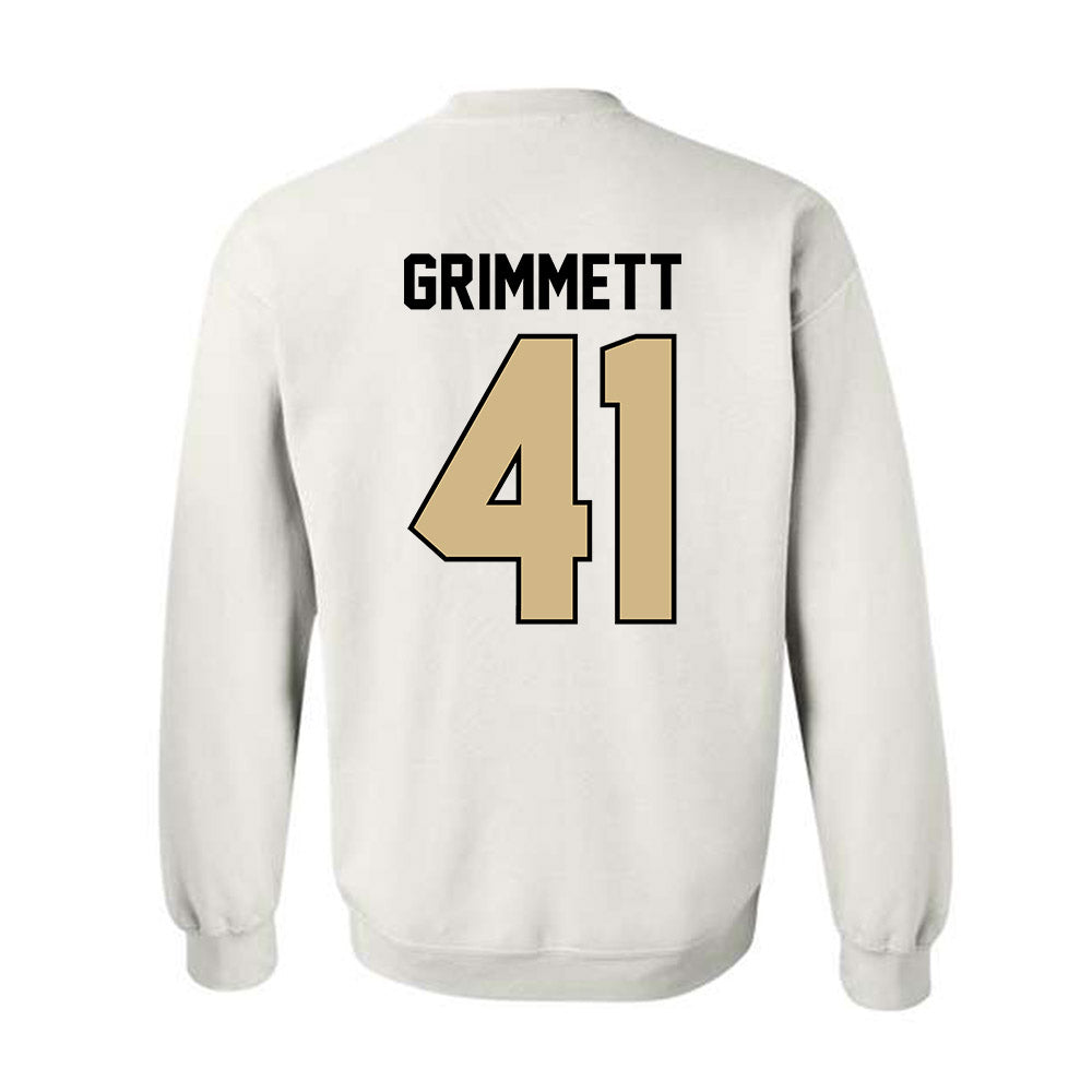 Purdue - NCAA Football : Jon Grimmett - Classic Shersey Crewneck Sweatshirt-1