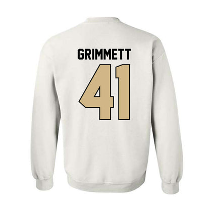 Purdue - NCAA Football : Jon Grimmett - Classic Shersey Crewneck Sweatshirt-1