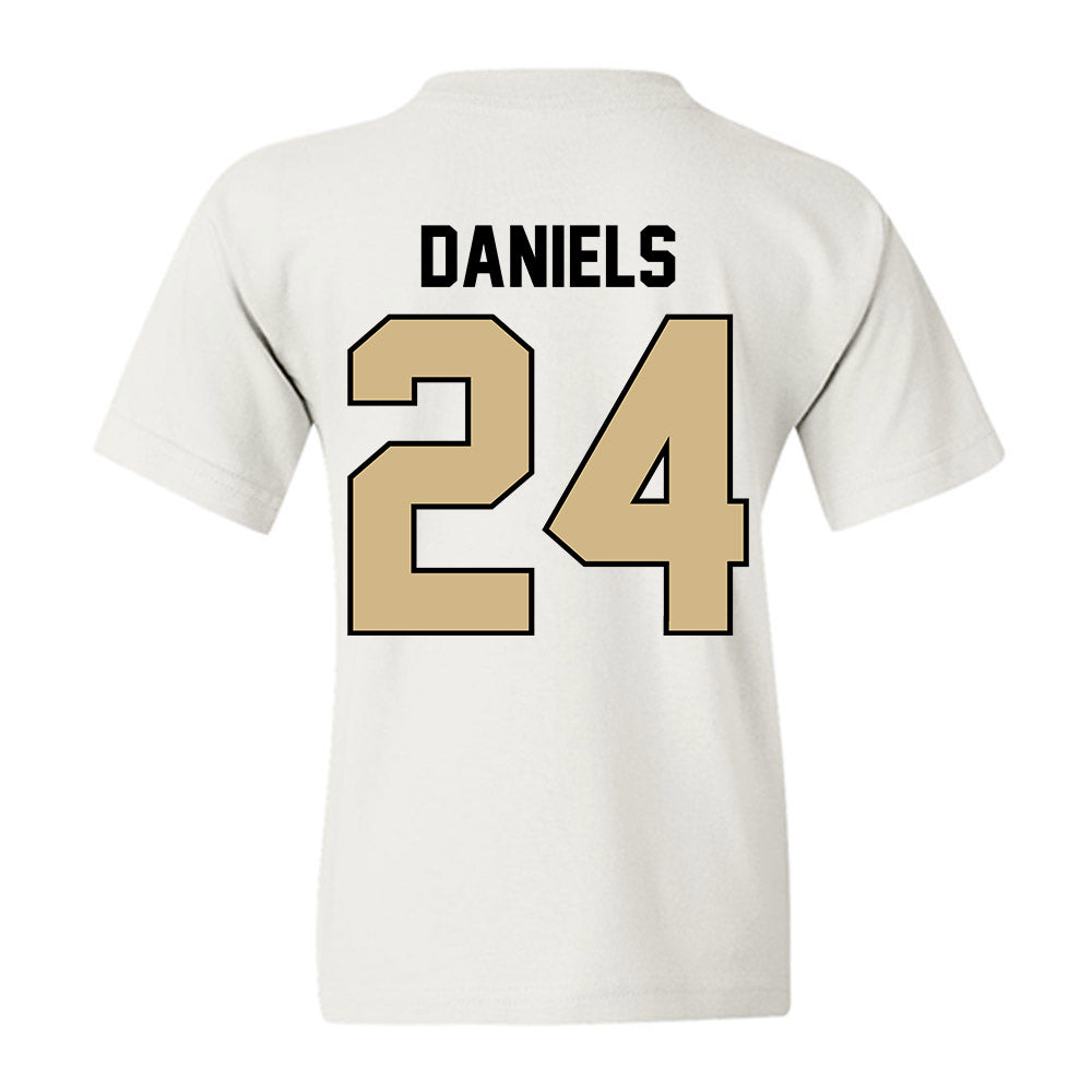 Purdue - NCAA Football : Raderrion Daniels - Classic Shersey Youth T-Shirt-2