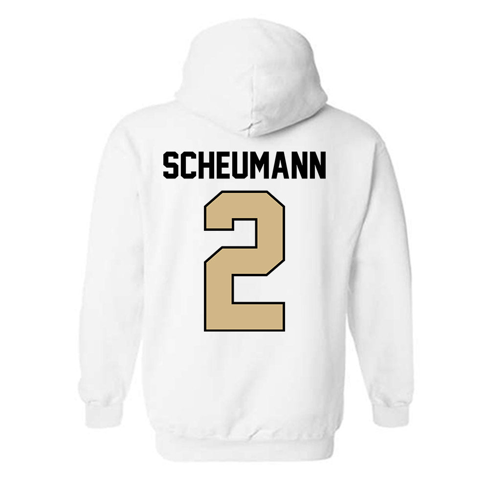 Purdue - NCAA Women's Volleyball : MaryKate Scheumann - Classic Shersey Hooded Sweatshirt-1