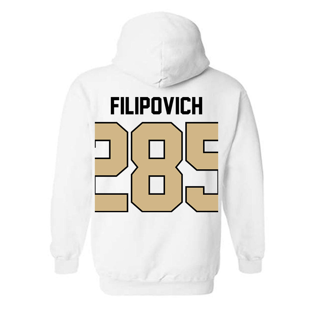 Purdue - NCAA Wrestling : Hayden Filipovich - Classic Shersey Hooded Sweatshirt-1