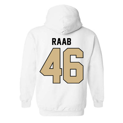 Purdue - NCAA Football : Luke Raab - Classic Shersey Hooded Sweatshirt-1