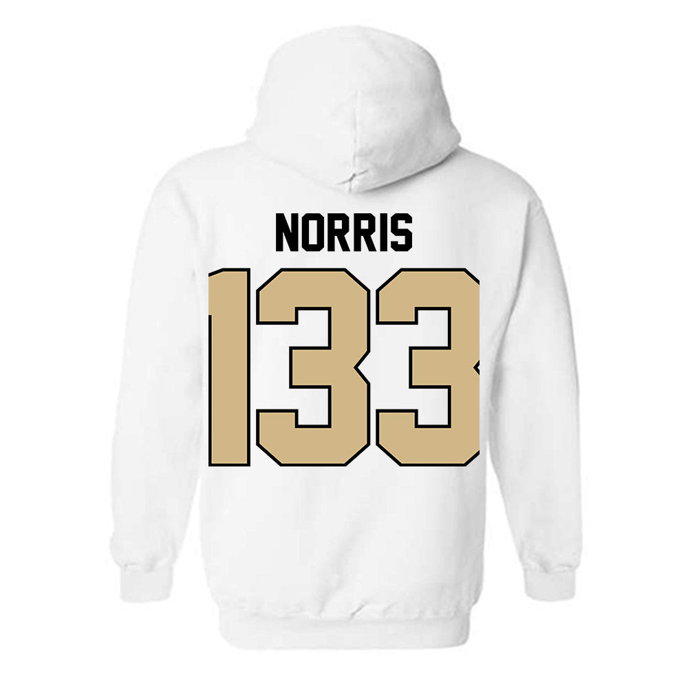 Purdue - NCAA Wrestling : Dustin Norris - Classic Shersey Hooded Sweatshirt-1