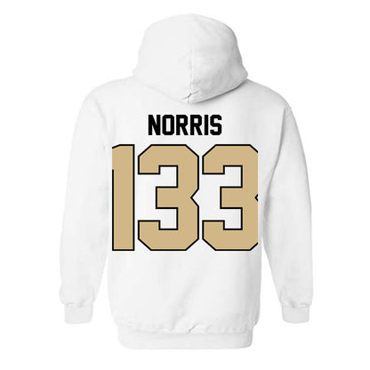 Purdue - NCAA Wrestling : Dustin Norris - Classic Shersey Hooded Sweatshirt-1
