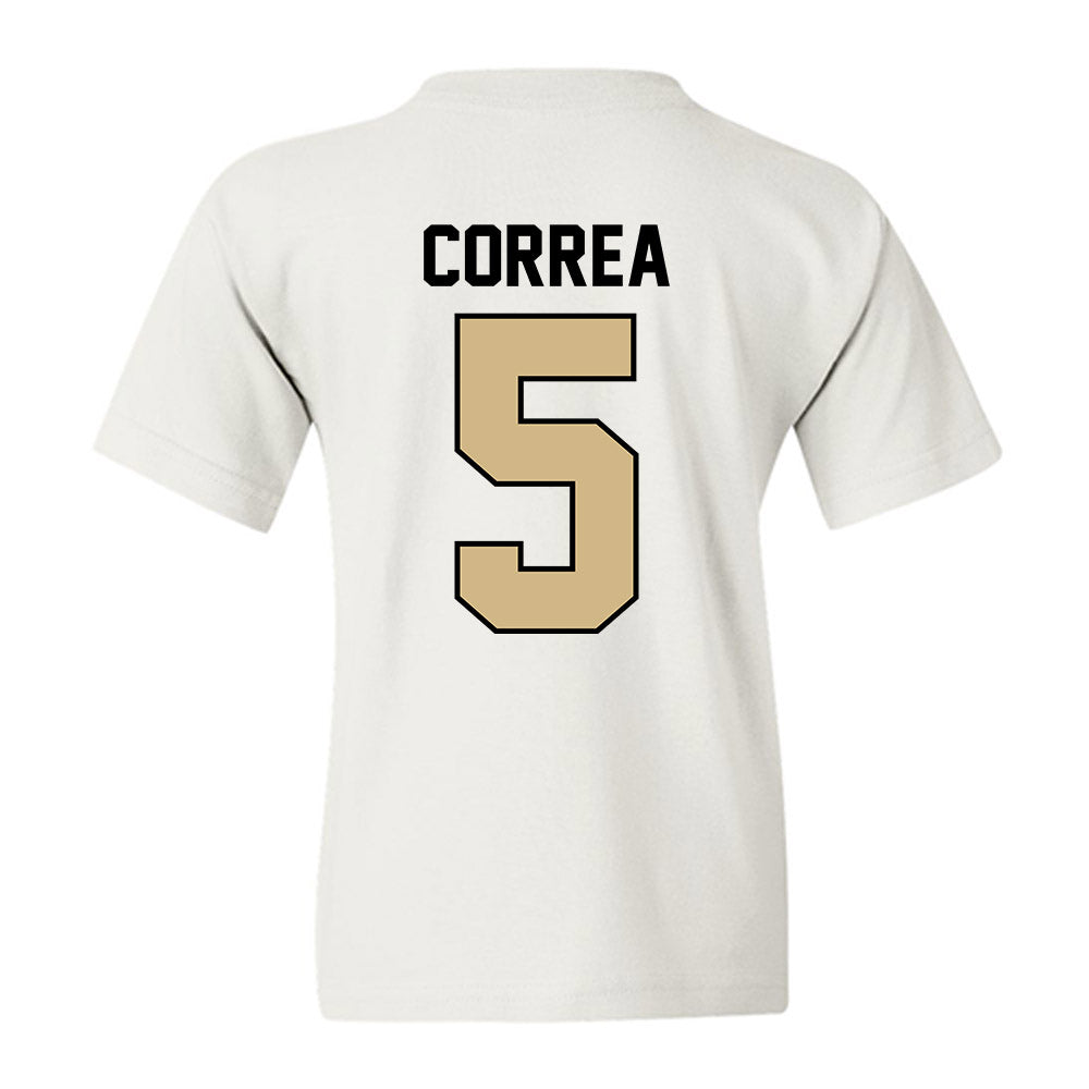 Purdue - NCAA Football : Charles Correa - Classic Shersey Youth T-Shirt-1