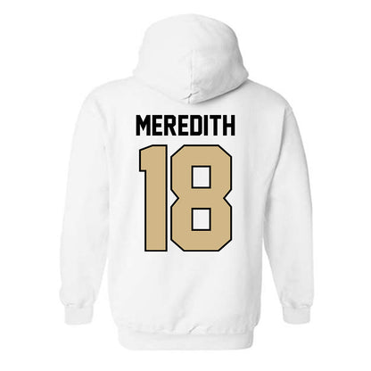 Purdue - NCAA Football : Bennett Meredith - Classic Shersey Hooded Sweatshirt-1