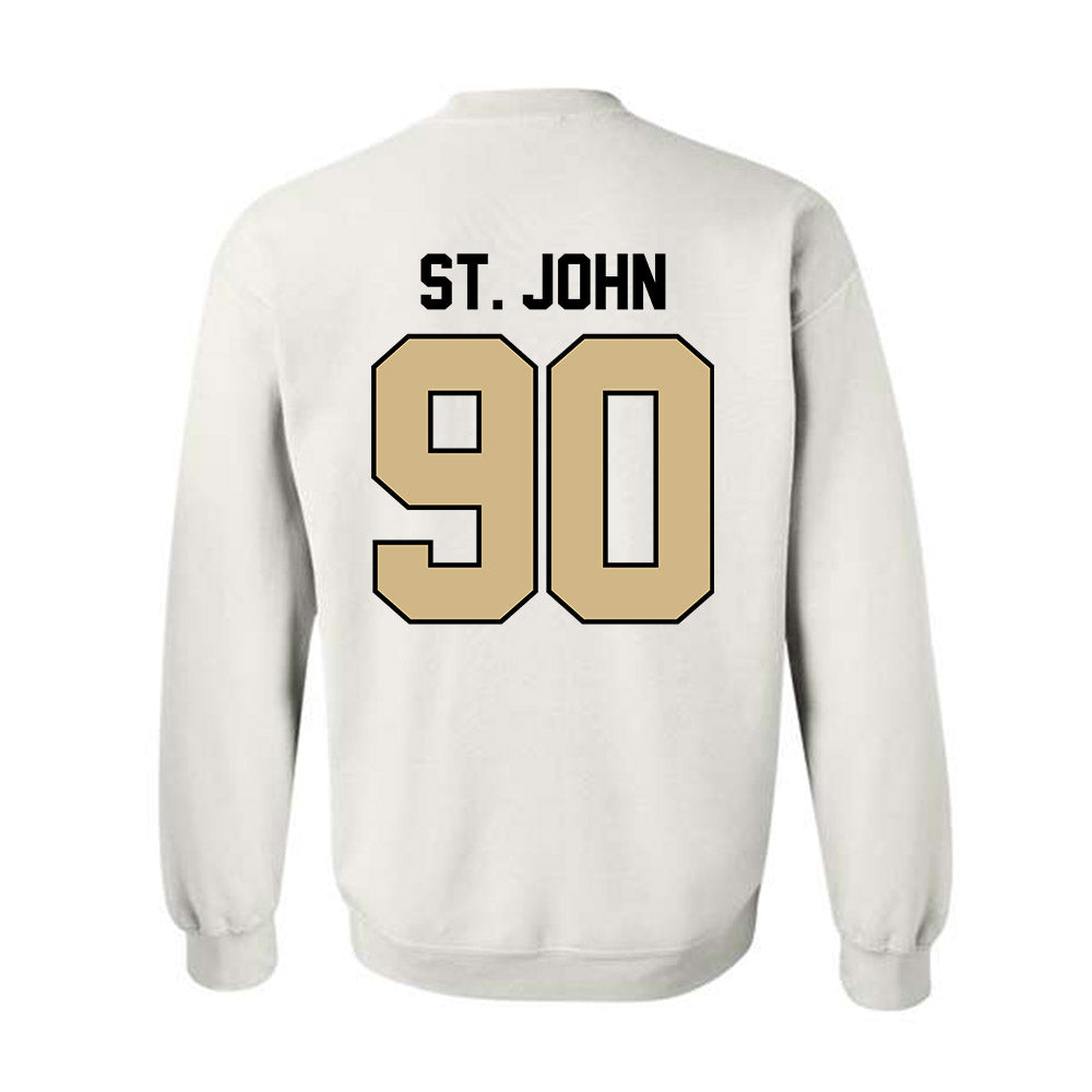 Purdue - NCAA Football : Elijah St. John - Classic Shersey Crewneck Sweatshirt-2