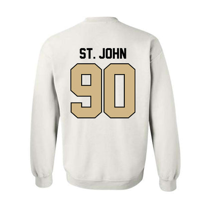 Purdue - NCAA Football : Elijah St. John - Classic Shersey Crewneck Sweatshirt-2