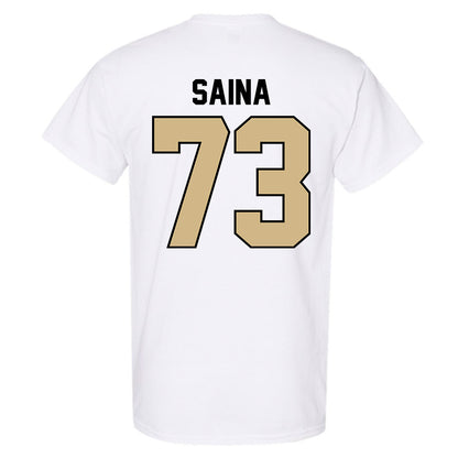 Purdue - NCAA Football : Makai Saina - Classic Shersey T-Shirt-2