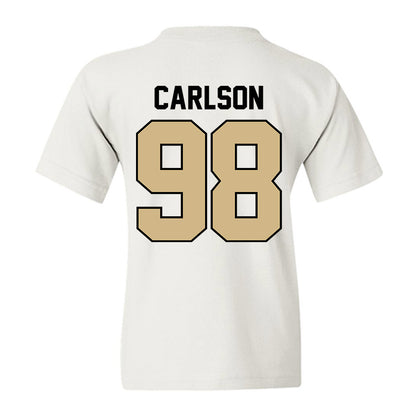 Purdue - NCAA Football : Drake Carlson - Classic Shersey Youth T-Shirt-1