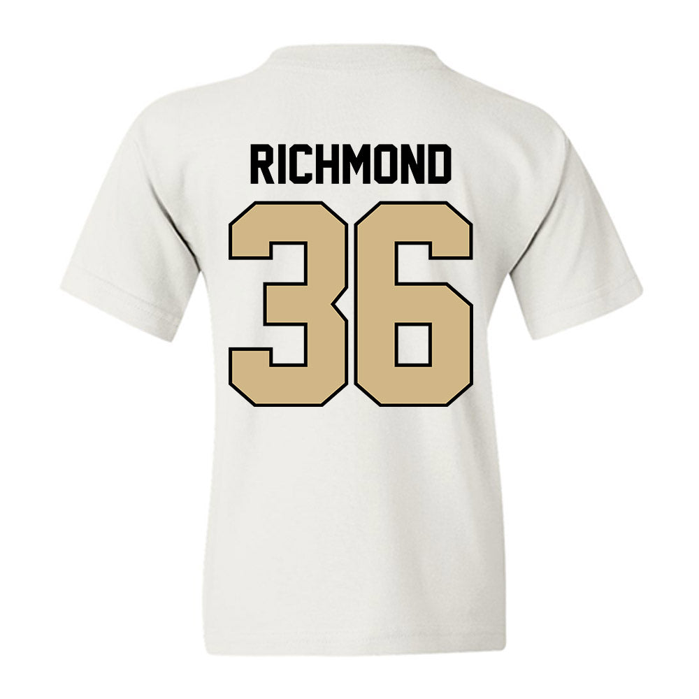 Purdue - NCAA Football : Kaleb Richmond - Classic Shersey Youth T-Shirt-1