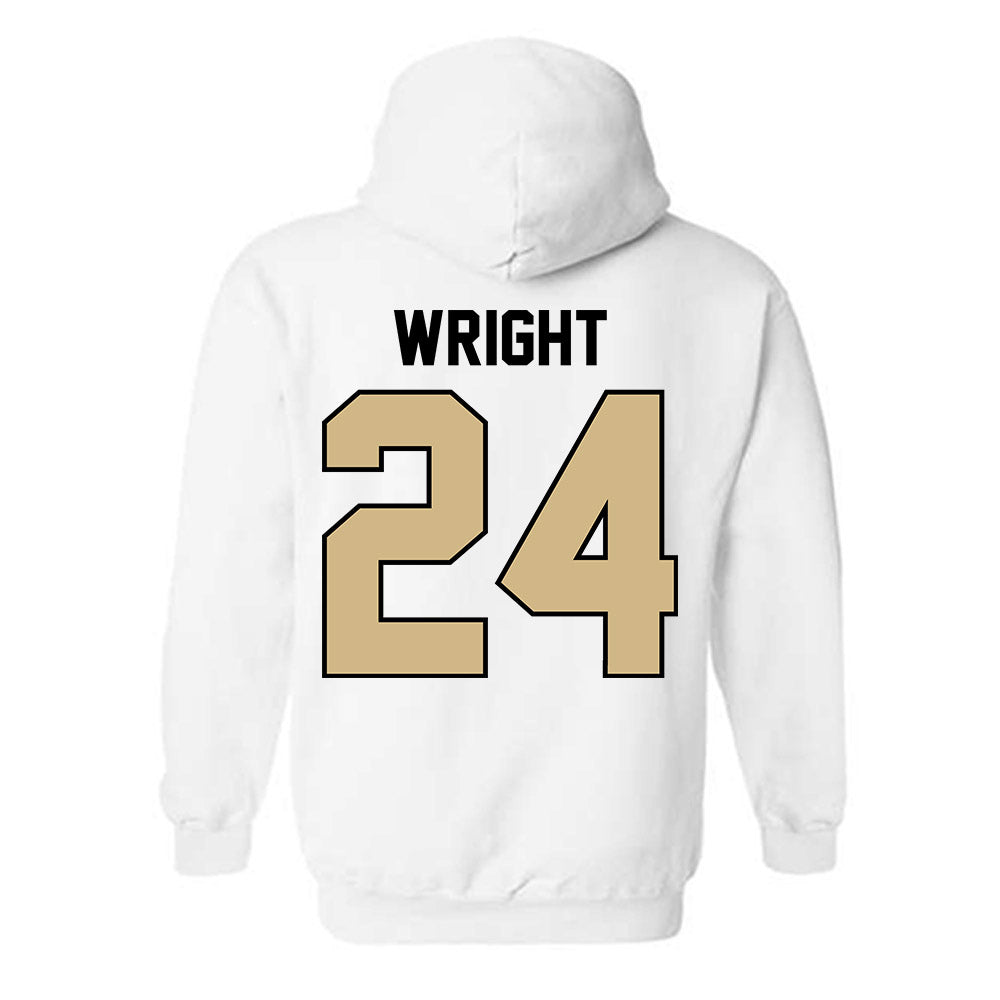Purdue - NCAA Football : Izaiah Wright - Classic Shersey Hooded Sweatshirt-1