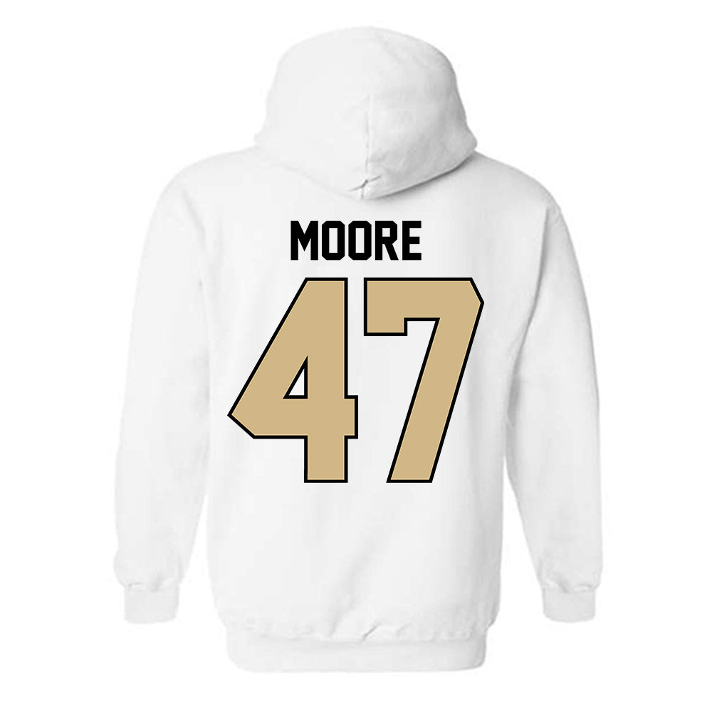Purdue - NCAA Football : Tre Moore - Classic Shersey Hooded Sweatshirt-2