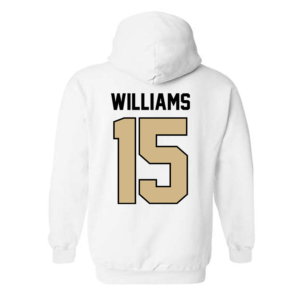 Purdue - NCAA Women's Volleyball : Rachel Williams - Classic Shersey Hooded Sweatshirt-2