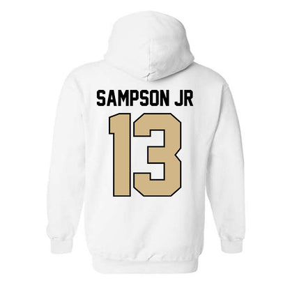 Purdue - NCAA Football : Ricky Sampson Jr - Classic Shersey Hooded Sweatshirt-2