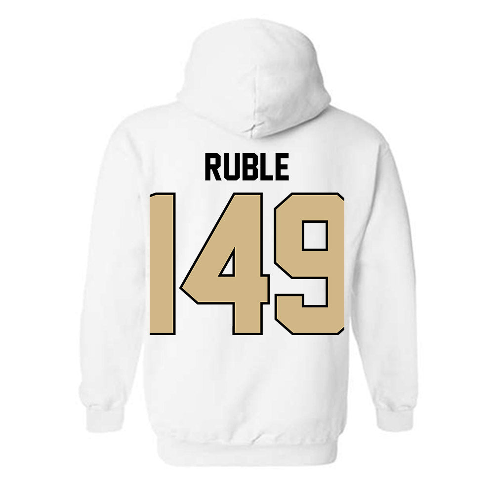 Purdue - NCAA Wrestling : Isaac Ruble - Classic Shersey Hooded Sweatshirt-1