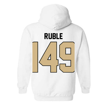 Purdue - NCAA Wrestling : Isaac Ruble - Classic Shersey Hooded Sweatshirt-1