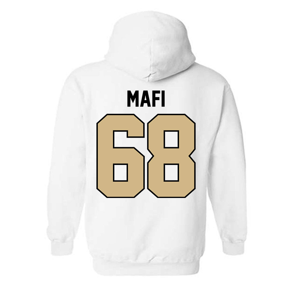 Purdue - NCAA Football : Nuku Mafi - Classic Shersey Hooded Sweatshirt-2