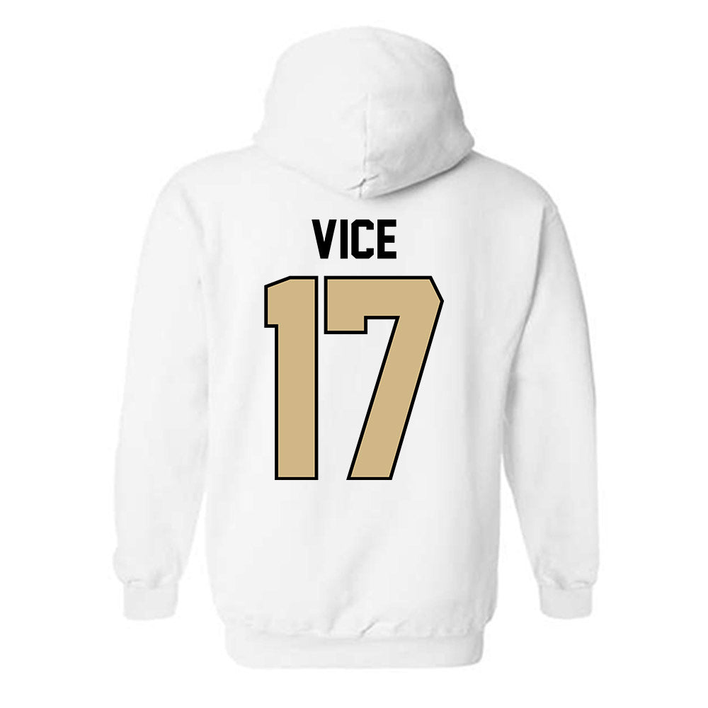 Purdue - NCAA Women's Volleyball : Sydni Vice - Classic Shersey Hooded Sweatshirt-1
