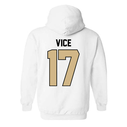 Purdue - NCAA Women's Volleyball : Sydni Vice - Classic Shersey Hooded Sweatshirt-1