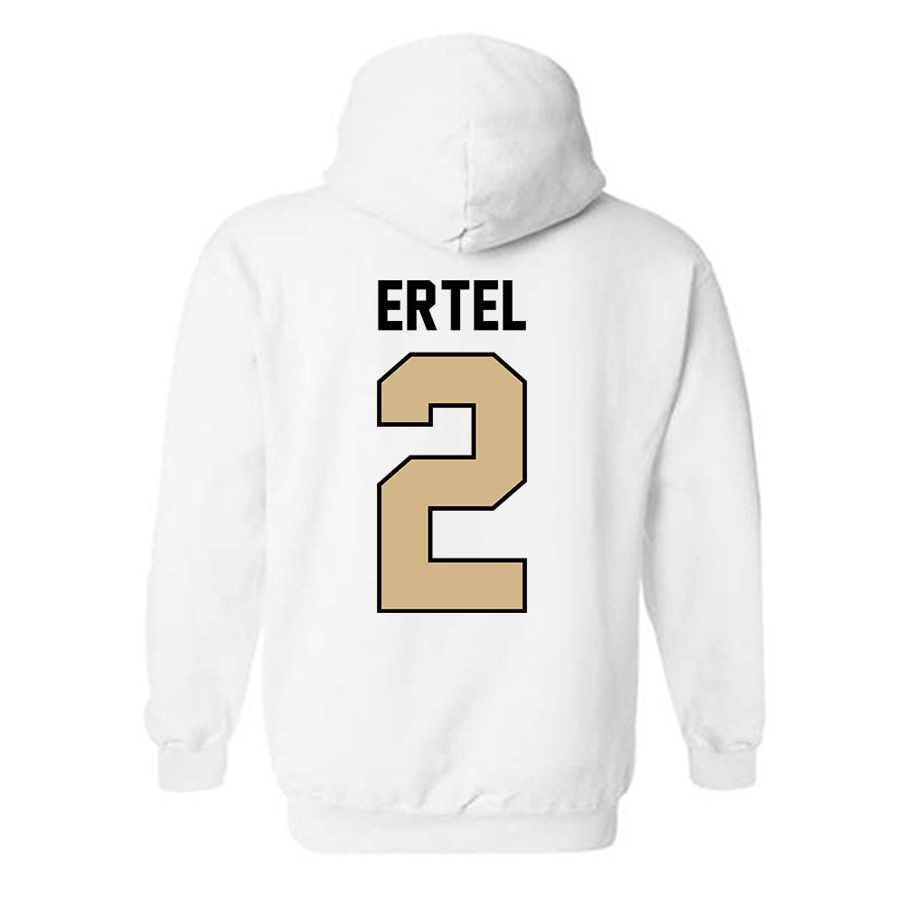 Purdue - NCAA Men's Basketball : Luke Ertel - Classic Shersey Hooded Sweatshirt-2