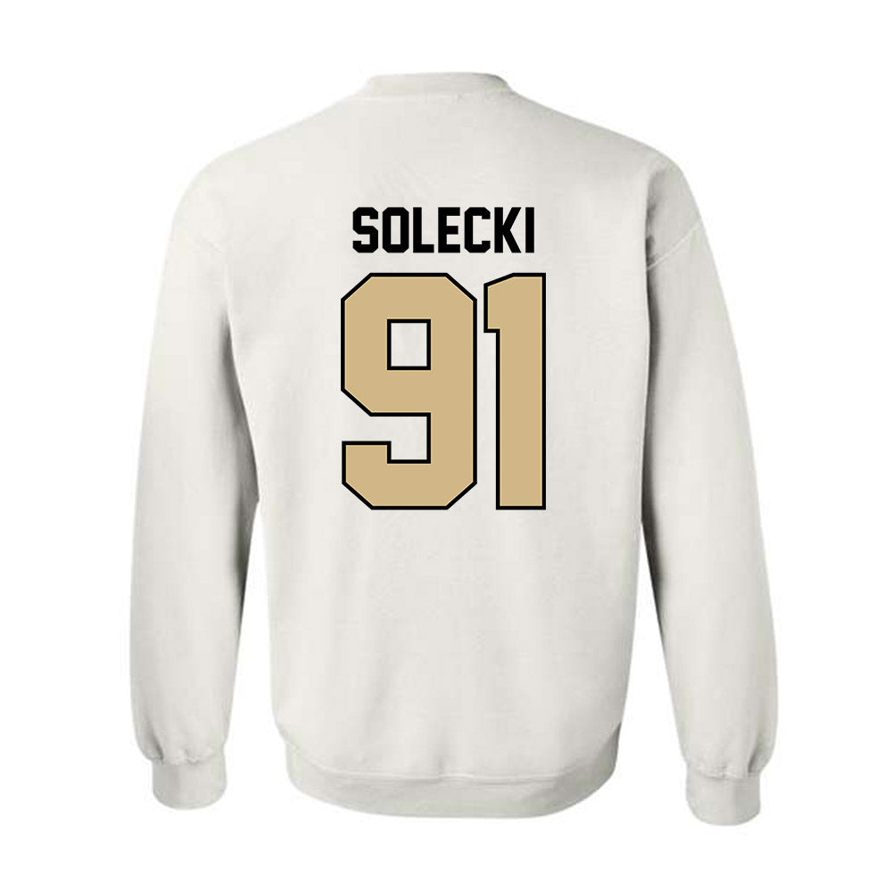 Purdue - NCAA Football : Aiden Solecki - Classic Shersey Crewneck Sweatshirt-1