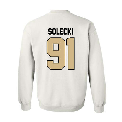 Purdue - NCAA Football : Aiden Solecki - Classic Shersey Crewneck Sweatshirt-1