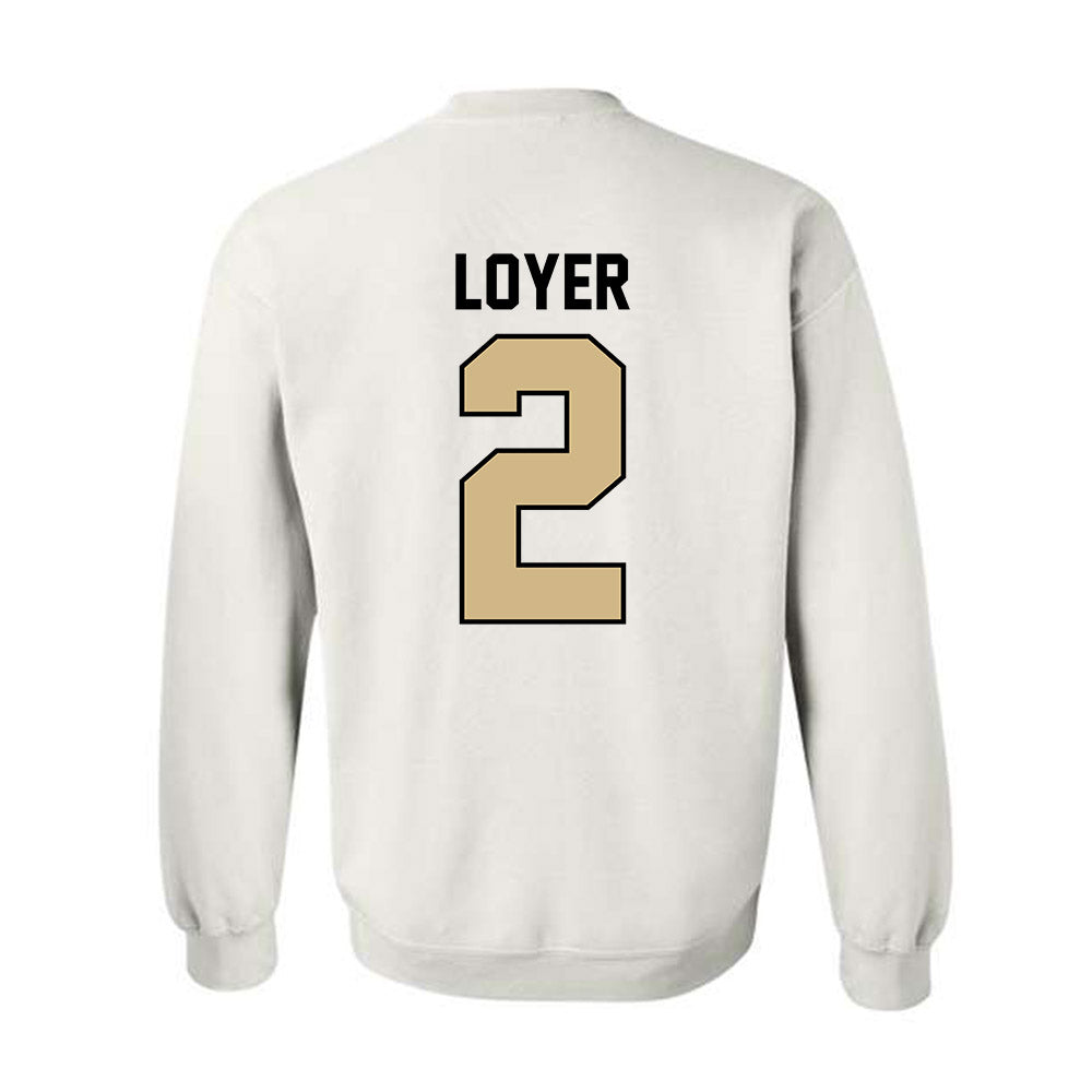 Purdue - NCAA Men's Basketball : Fletcher Loyer - Classic Shersey Crewneck Sweatshirt-1