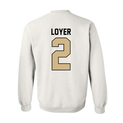 Purdue - NCAA Men's Basketball : Fletcher Loyer - Classic Shersey Crewneck Sweatshirt-1