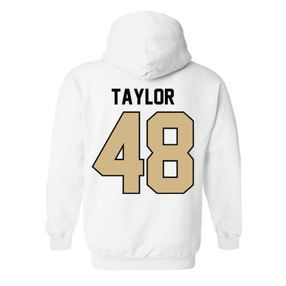 Purdue - NCAA Football : Donivan Taylor - Classic Shersey Hooded Sweatshirt-1