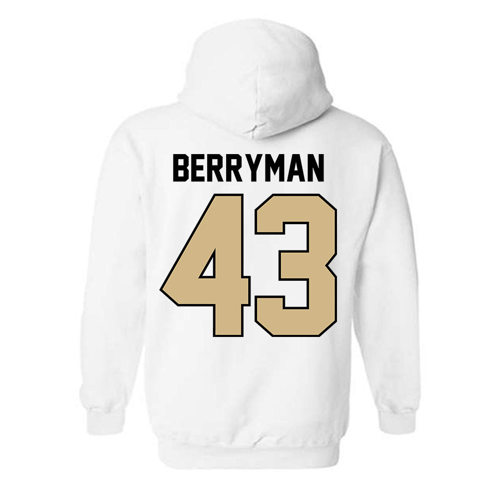 Purdue - NCAA Football : Jackson Berryman - Classic Shersey Hooded Sweatshirt-1